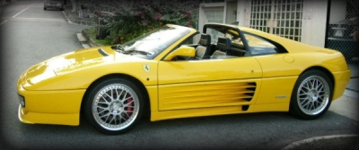 Ferrari 348 (1990-1994) Nerezové trubky nahrazující katalyzátor QUICKSILVER FE058S