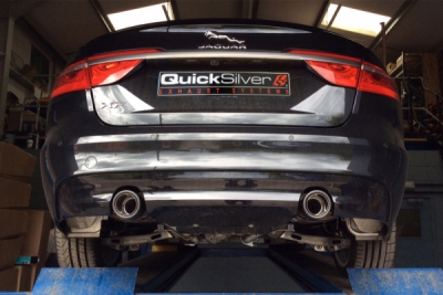 Jaguar XF 3.0 Supercharged (2016 a novější) Sportovní výfuk QUICKSILVER JR407S