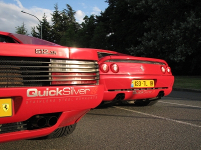 Ferrari F355 (1994-1999) Sada trubek nahrazujících katalyzátor QUICKSILVER FE169S