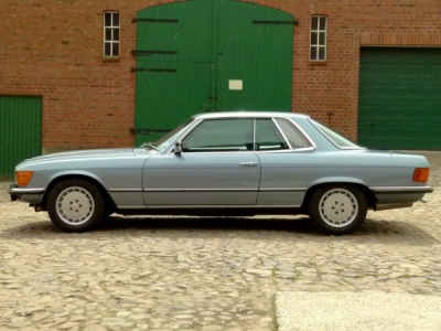 Mercedes 380 SLC W107 (1980-1986) Nerezový výfukový systém QUICKSILVER MZ554