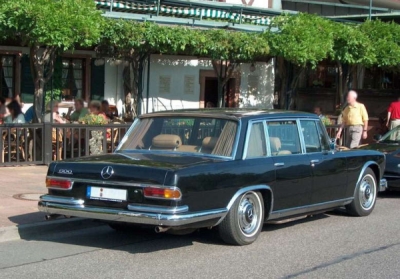 Mercedes 600 Pullman W100 (1963-1981) Nerezový výfuk QUICKSILVER MZ025