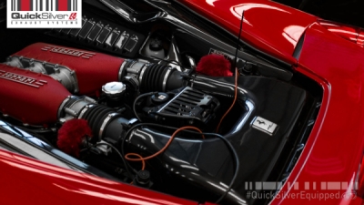 Ferrari 458 Italia (2009 a novější) Sportovní výfuk QUICKSILVER FE458S