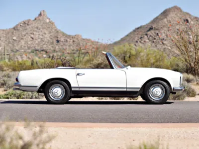 Mercedes 250 SL W113 (1967-1971) Nerezový výfukový systém Quicksilver MZ022