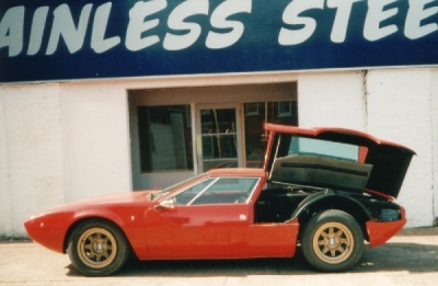 De Tomaso Mangusta (1967-1971) Nerezové výfukové svody QUICKSILVER DT002
