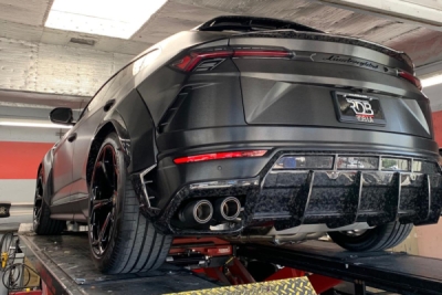Lamborghini Urus (2018 a novější) Sada závodních katalyzátorů 200cpsi s keramickým povrchem QUICKSILVER LM279S