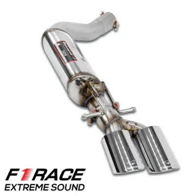Zadní díl výfuku levý "F1 Race" 120x80 mm Supersprint 847457