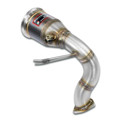 Downpipe levý s metalickým katalyzátorem Supersprint 249281