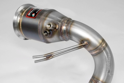 Downpipe levý s metalickým katalyzátorem Supersprint 249281