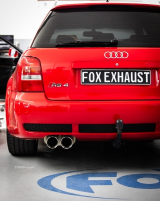 Audi RS4 B5 koncový tlumič výfuku - 2x90 Typ 24 FOX AU060142-272