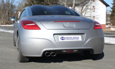 FOX Nerezový výfuk | Zadní tlumič - Peugeot RCZ, 1.6 16V, 2010-0, PE130022-366