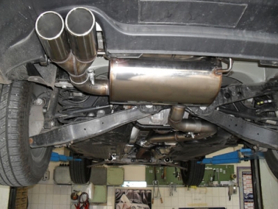 FOX Nerezový výfuk | Zadní tlumič - Volkswagen Tiguan (5N), 2.0 TFSi, 2007-2016, VW200011-150