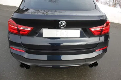 FOX Nerezový výfuk | Zadní tlumič - BMW X4 (F26), 30d, 2014-0, BM170005-292S