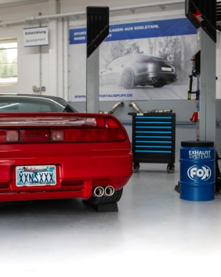 Honda NSX I/ Acura NSX I Coupe Final silencer exit right/lef