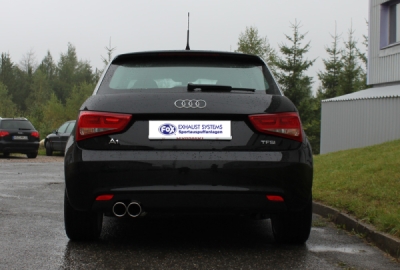 FOX Nerezový výfuk | Zadní tlumič - Audi A1 (8X), 1.6 TDi, 2011-0, AU140001-132