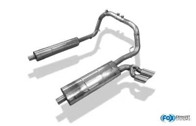 Mercedes G-Klasse G500 - 453 Exhaust system from catalytoc c