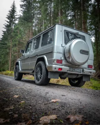 Mercedes G-Klasse G500 - 453 Exhaust system from catalytoc c