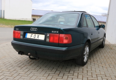 Audi 100/A6 Typ C3/C4 Frontantrieb koncový tlumič výfuku - 2x76 typ FOX AU070022-008