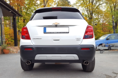 Chevrolet Trax 4x4 final silencer right/left and front silen