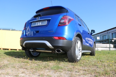 Opel Mokka 4x4 & 4x2 final silencer right/left and front sil