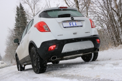 Opel Mokka 4x4 & 4x2 final silencer right/left and front sil