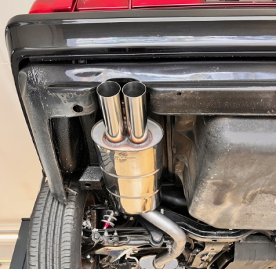 Audi 100 quattro Typ C3/ Audi 200 Typ 44Q final silencer - 2
