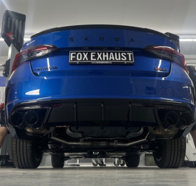 Skoda Octavia NX RS Final silencer right/left - 2x100 Type