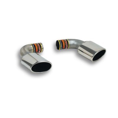 Sada koncovek výfuku, pravá - levá 120x80 mm Supersprint 887915