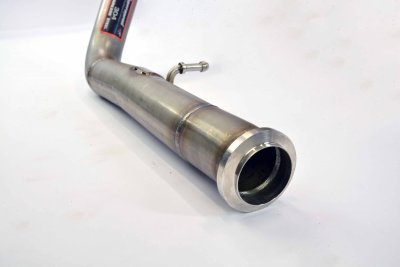Downpipe levý + první katalyzátor Supersprint 723641