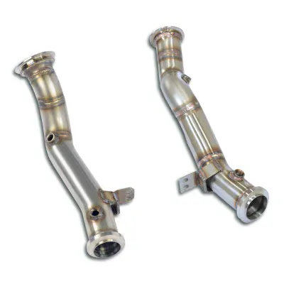 Downpipe kit pravý + levý (nahrazuje katalyzátor) Supersprint 722711