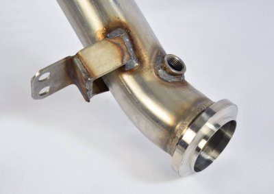 Downpipe kit pravý + levý (nahrazuje katalyzátor) Supersprint 722711