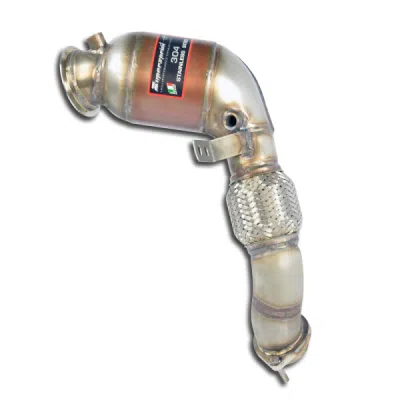 Turbo downpipe kit + Metallic catalytic Left Supersprint 528741