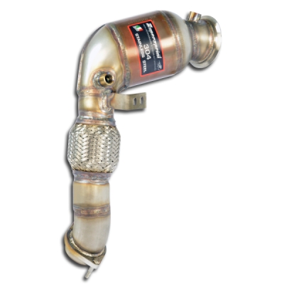 Turbo downpipe kit + Metallic catalytic Right Supersprint 528721