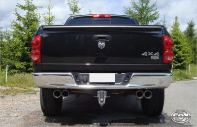 FOX Nerezový výfuk | Zadní díl výfuku - Dodge RAM 1500 , 5.7 V8, 2010-0, DO030003-153