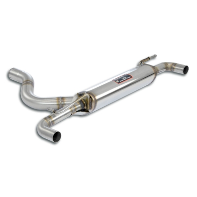 Rear exhaust "Racing" Right - Left Supersprint 891934