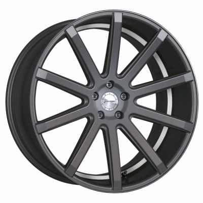 Corspeed DEVILLE Gunmetal šedá / bílý lem 8,5×19" 5×112 ET 29