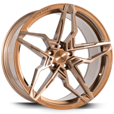 Corspeed KHARMA lesklý bronzový broušený povrch 8,5×19" 5×120 ET 35