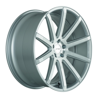 Corspeed DEVILLE Stříbrná broušená 10,5×20" 5×112 ET 35