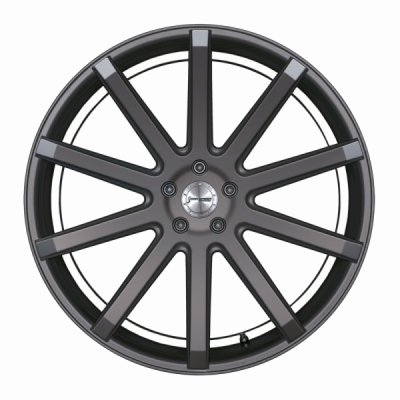 Corspeed DEVILLE Gunmetal šedá / bílý lem 9×21" 5×112 ET 25