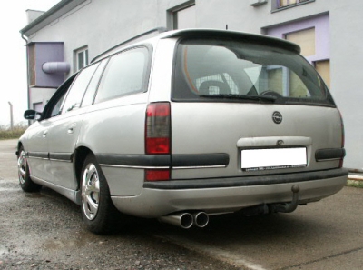 Opel Omega B Caravan Half system from cat for models with ma