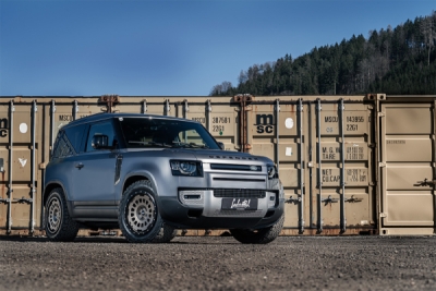 Twin Monotube Projekt AT1 9x20 Terra Bronze s kovaným ochranným prstencem 5x120 (Land Rover Defender)