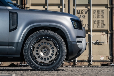 Twin Monotube Projekt AT1 9x20 Terra Bronze s kovaným ochranným prstencem 5x120 (Land Rover Defender)