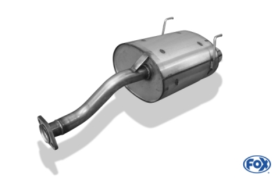 Honda Civic 5 final silencer - 1x90 type 13