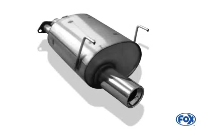 Honda Civic 5 final silencer - 1x90 type 13
