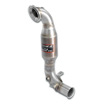 Downpipe with Metallic catalytic 100CPSIWith sensor bungs Supersprint 807141
