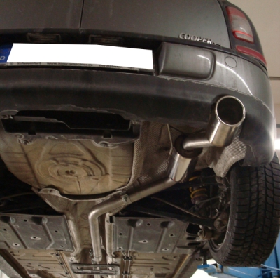 FOX Nerezový výfuk | Zadní tlumič - Mini Clubman (R55), Cooper D, 2007-2014, MN021011-153