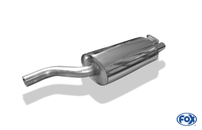 Audi 100 quattro Typ C3/ Audi 200 Typ 44Q koncový tlumič výfuku - 2 FOX AU070062-004