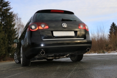 VW Passat 3C 4-Motion Final silencer right/left and mid sile
