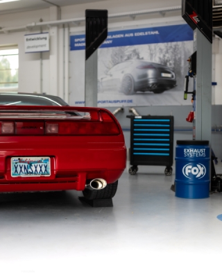 Honda NSX I/ Acura NSX I Coupe Final silencer exit right/lef