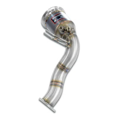 Downpipe Left with Metallic catalytic converter(Left Hand Drive / Right Hand Drive) Supersprint 778781