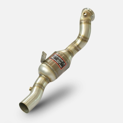 Downpipe pravý + kovový katalyzátor Supersprint 451021